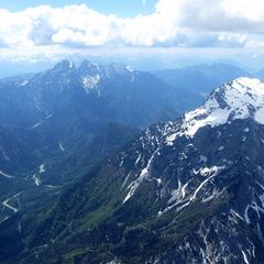 Flugwegposition um 11:45:56: Aufgenommen in der Nähe von Weng im Gesäuse, 8913, Österreich in 2441 Meter